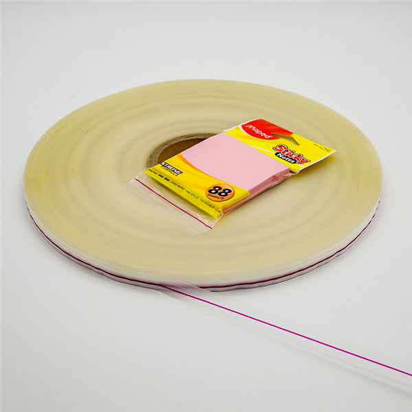 HDPE կրկնակի միակողմանի վերամշակված պայուսակ Կպչուն ժապավեն